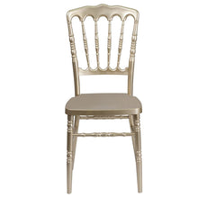 Load image into Gallery viewer, Gold Resin Stacking Napoleon Chair
