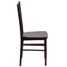 Load image into Gallery viewer, PREMIUM Mahogany Resin Stacking Chiavari Chair
