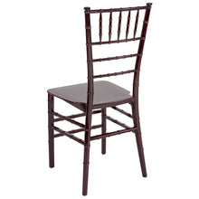Load image into Gallery viewer, Mahogany Resin Stacking Chiavari Chair
