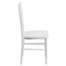 Load image into Gallery viewer, PREMIUM Matte White Resin Stacking Chiavari Chair

