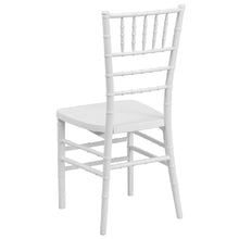 Load image into Gallery viewer, PREMIUM Matte White Resin Stacking Chiavari Chair

