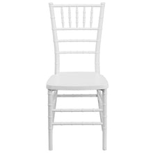 Load image into Gallery viewer, PREMIUM Matte White Resin Stacking Chiavari Chair

