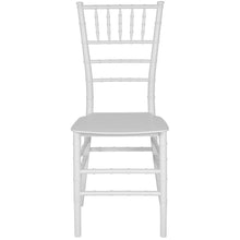 Load image into Gallery viewer, White Resin Stacking Chiavari Chair
