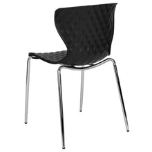Load image into Gallery viewer, Contemporary Design Black Plastic Stack Chair
