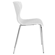 Load image into Gallery viewer, Contemporary Design White Plastic Stack Chair
