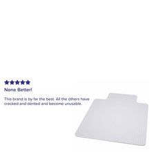 Load image into Gallery viewer, 36'' x 48'' Big &amp; Tall 400 lb. Capacity Carpet Chair Mat with Lip
