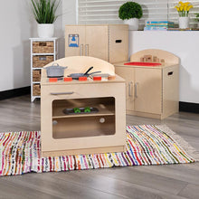 Load image into Gallery viewer, Children's Wooden Kitchen Stove for or Home Use - Safe, Kid Friendly Design
