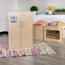 Load image into Gallery viewer, Children's Wooden Kitchen Refrigerator
