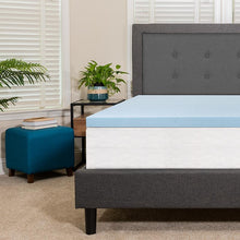 Load image into Gallery viewer, 2 inch Cool Gel Mattress Topper with CertiPUR-US Certified Memory Foam - King
