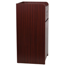 Load image into Gallery viewer, Wood Tray Top Receptacle in Mahogany
