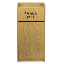 Load image into Gallery viewer, Wood Tray Top Receptacle in Oak
