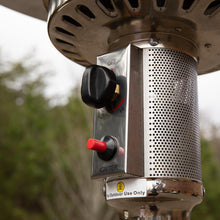 Load image into Gallery viewer, Bronze Stainless Steel Propane Heater with Wheels-7.5 Feet Tall
