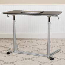Load image into Gallery viewer, Sit-Down, Stand-Up Black Computer Desk with 37.375"W Top (Range 29" - 40.75")
