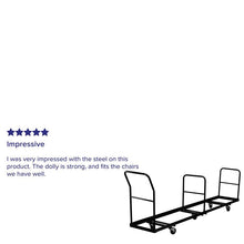 Load image into Gallery viewer, Vertical Storage Folding Chair Dolly - 50 Chair Capacity
