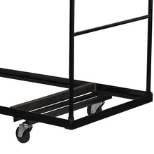 Load image into Gallery viewer, Black Folding Table Dolly for 30''W x 72''D Rectangular Folding Tables
