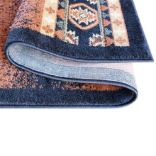 Load image into Gallery viewer, Southwestern 3' x 10' Brown Olefin Area Rug with Jute Backing
