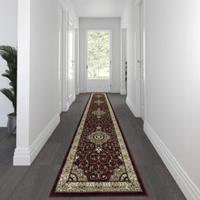 Load image into Gallery viewer, Medallion Motif 3' x 15' Runner Area Rug
