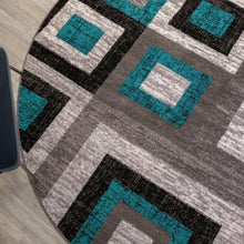 Load image into Gallery viewer, Rustic 2' x 7' Wildlife Design Area Rug for Indoor Use
