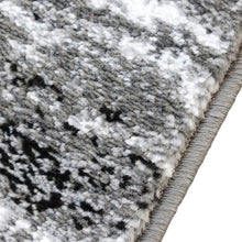 Load image into Gallery viewer, 2' x 11' Distressed Gray Olefin Area Rug for Entryway, Living Room, Bedroom
