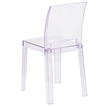 Load image into Gallery viewer, Ghost Chair with Square Back in Transparent Crystal
