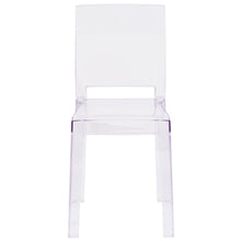 Load image into Gallery viewer, Ghost Chair with Square Back in Transparent Crystal
