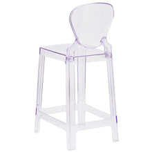 Load image into Gallery viewer, Ghost Counter Stool with Tear Back in Transparent Crystal
