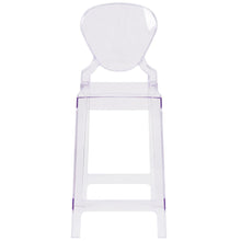 Load image into Gallery viewer, Ghost Counter Stool with Tear Back in Transparent Crystal
