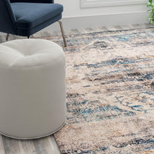Load image into Gallery viewer, Artisan Old English Style Traditional Rug - 5' x 7' - Blue
