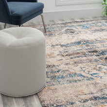 Load image into Gallery viewer, Artisan Old English Style Traditional Rug - 8' x 10' - Blue
