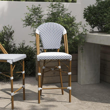 Load image into Gallery viewer, 2PK Natural/White Paris Stool
