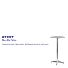 Load image into Gallery viewer, Modern Round Bar Height Table for Commercial or Residential Use
