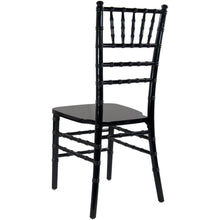 Load image into Gallery viewer, Black Wood Chiavari Chair
