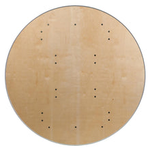 Load image into Gallery viewer, 4-Foot Round HEAVY DUTY Birchwood Folding Banquet Table with METAL Edges
