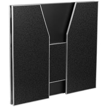 Load image into Gallery viewer, 4' Black Marble Laminate Foldable Bar - Portable Event Bar

