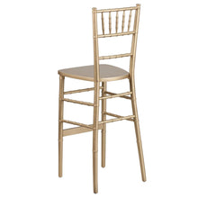 Load image into Gallery viewer, Gold Wood Chiavari Barstool
