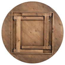 Load image into Gallery viewer, Round Dining Table | Farm Inspired, Rustic &amp; Antique Pine Dining Room Table

