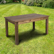 Load image into Gallery viewer, 60" x 38" Rectangular Antique Rustic Solid Pine Farm Dining Table
