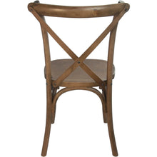 Load image into Gallery viewer, Light Brown X-Back Chair
