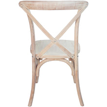 Load image into Gallery viewer, Lime Wash X-Back Chair
