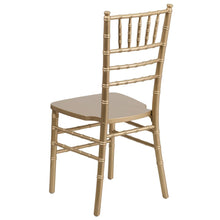 Load image into Gallery viewer, Gold Wood Chiavari Chair
