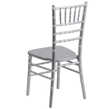 Load image into Gallery viewer, Silver Wood Chiavari Chair
