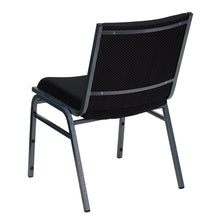 Load image into Gallery viewer, Heavy Duty Black Dot Fabric Stack Chair
