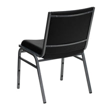 Load image into Gallery viewer, Heavy Duty Black Vinyl Stack Chair

