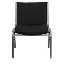 Load image into Gallery viewer, Big &amp; Tall 1000 lb. Rated Black Fabric Stack Chair
