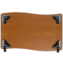 Load image into Gallery viewer, Mobile 28&quot;W x 47.5&quot;L Rectangle Oak Activity Table - Height Adjust Short Legs
