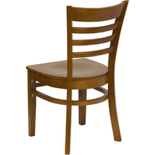 Load image into Gallery viewer, Ladder Back Cherry Wood Restaurant Chair
