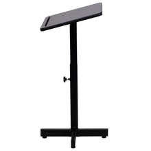 Load image into Gallery viewer, Adjustable Height Metal Lectern in Mahogany

