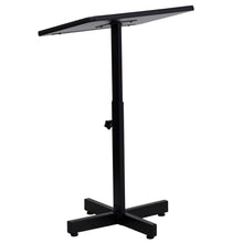 Load image into Gallery viewer, Adjustable Height Metal Lectern in Mahogany
