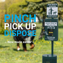 Load image into Gallery viewer, Pet Waste Lidded Trash Can
