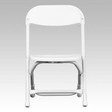 Load image into Gallery viewer, Kids White Plastic Folding Chair
